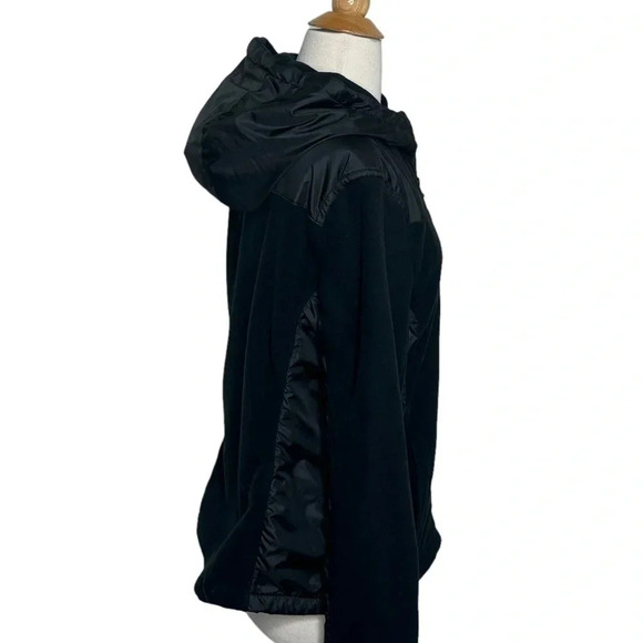 Snozu‎ the Platinum Collection XL black + pink hooded fleece jacket - Picture 4 of 7